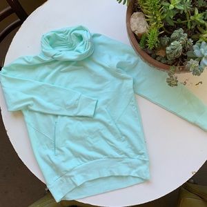 Zella Cowel Neck Sweater light sea green